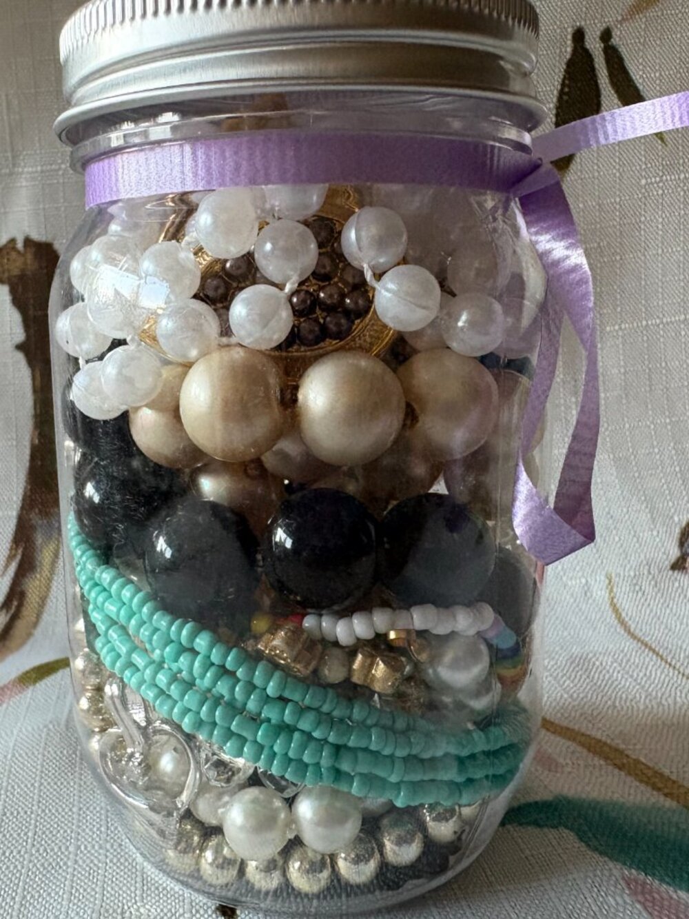 Mystery Jewelry Jar "Azul" - Picture 6 of 7
